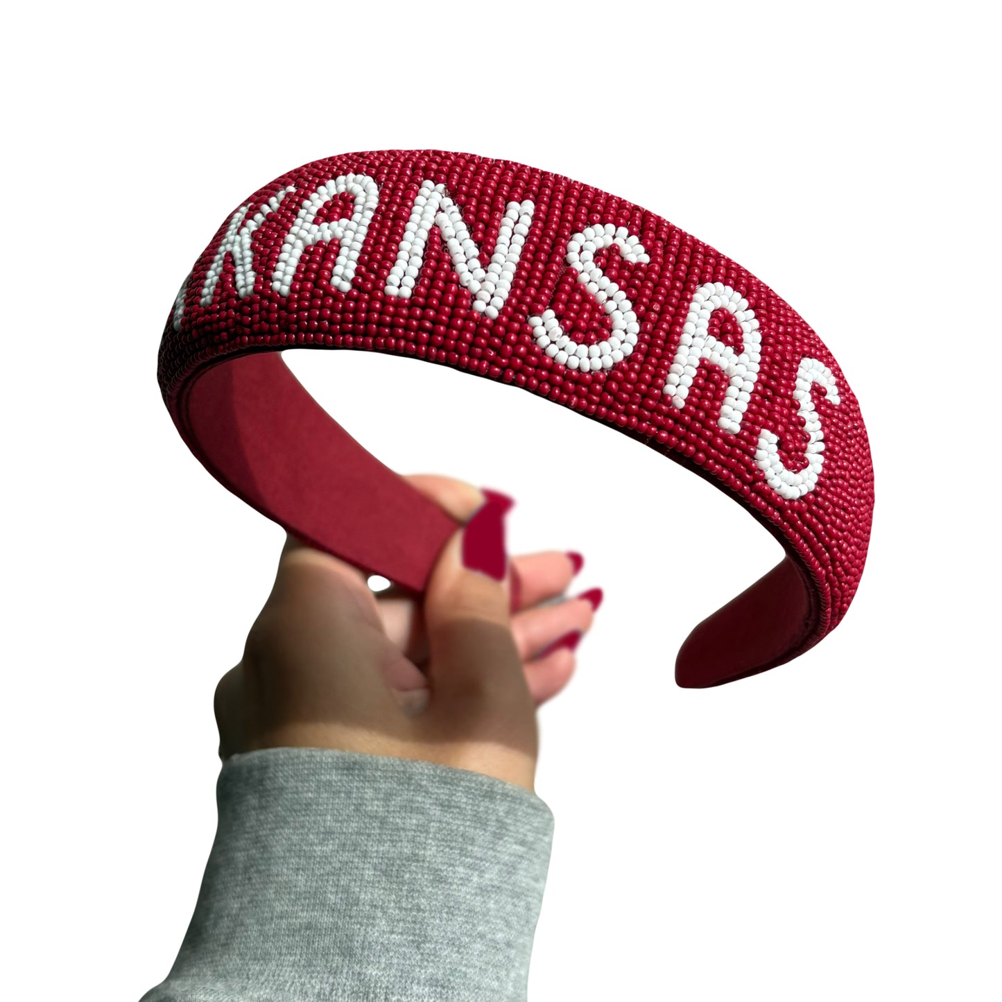 Arkansas Razorbacks Minerva Beaded Headband