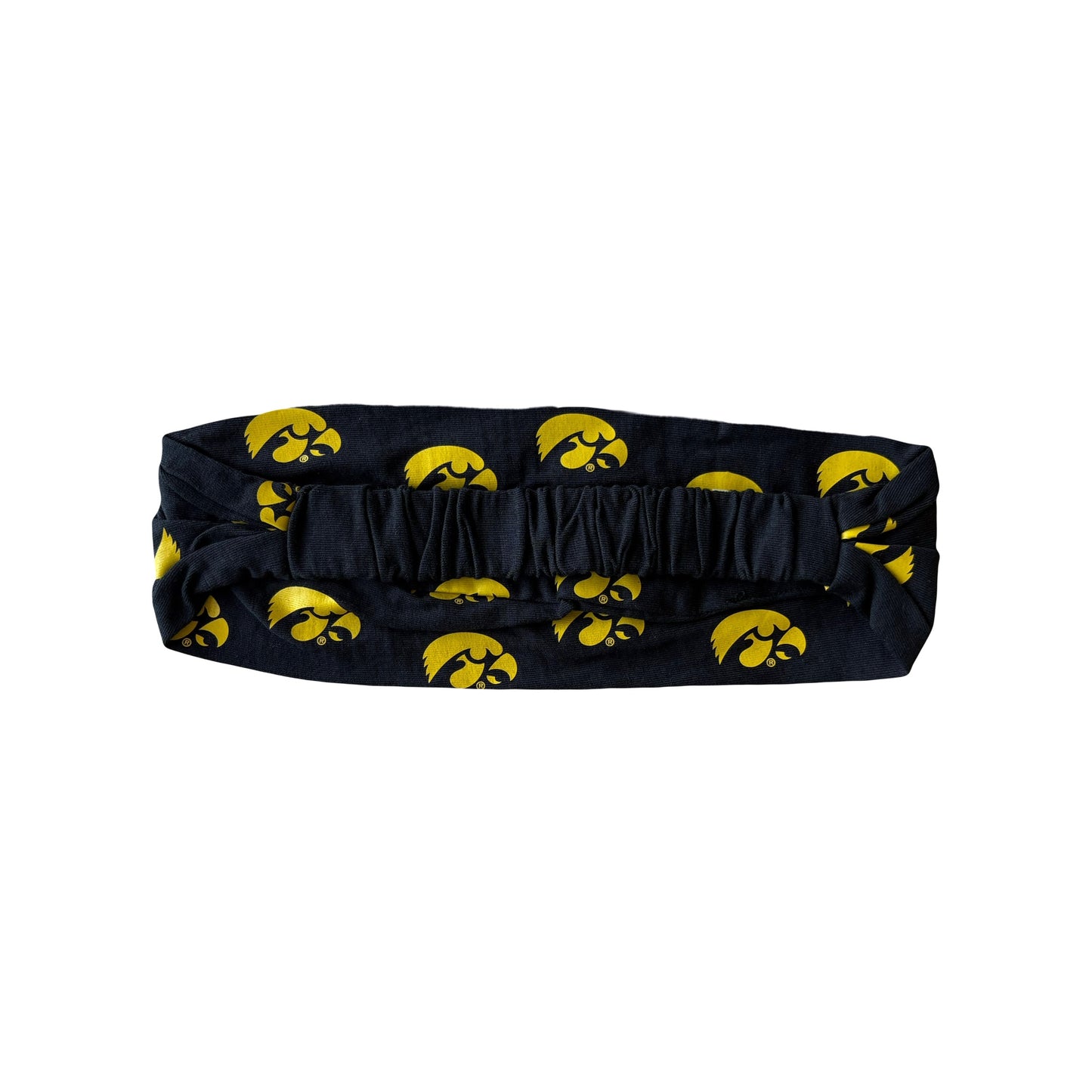 Iowa Hawkeyes Black Headband