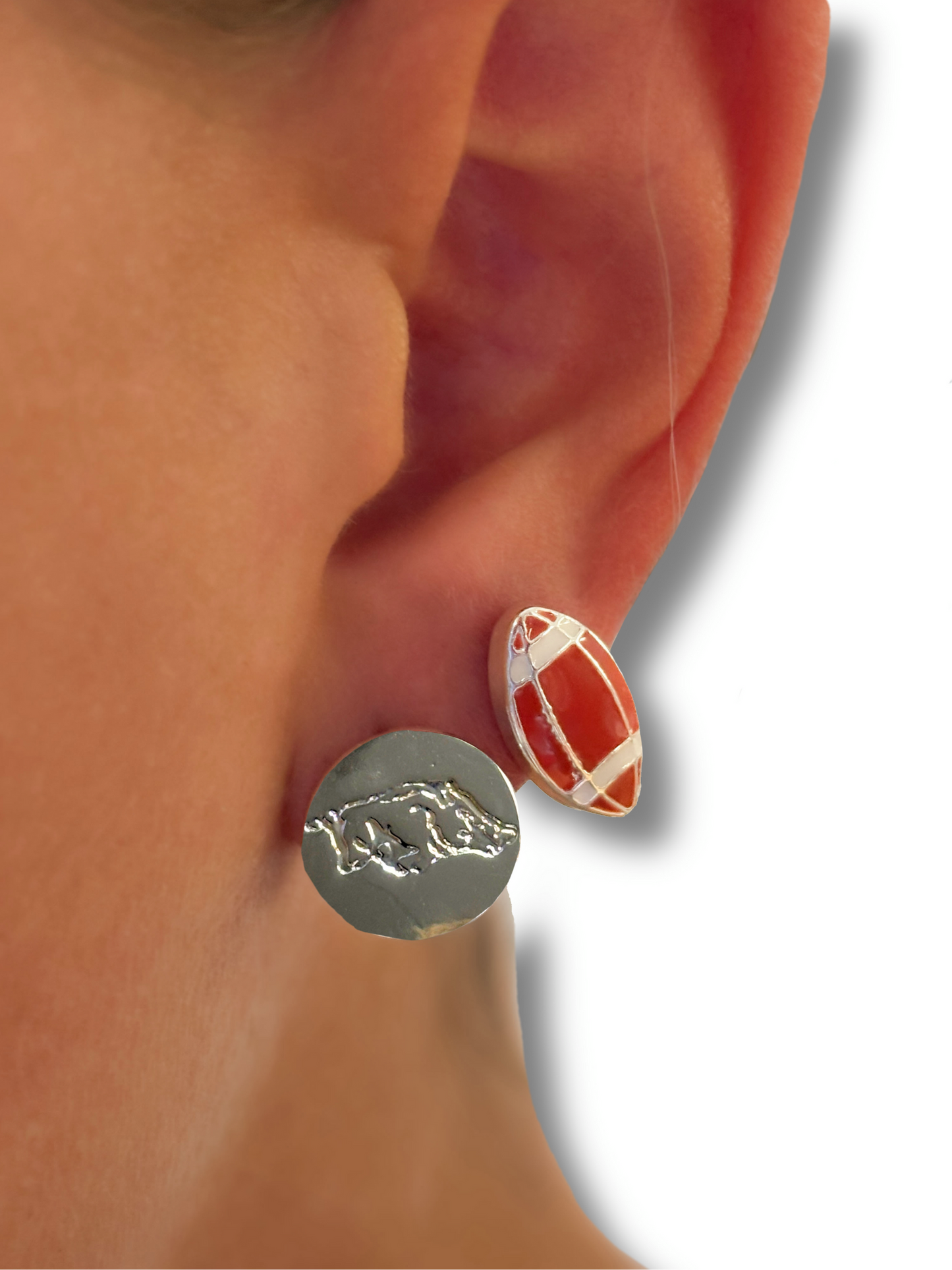 Arkansas Razorbacks Football Stud Set