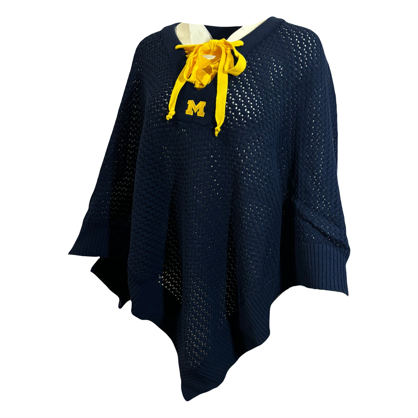 Michigan Wolverines Kendall Knit Poncho