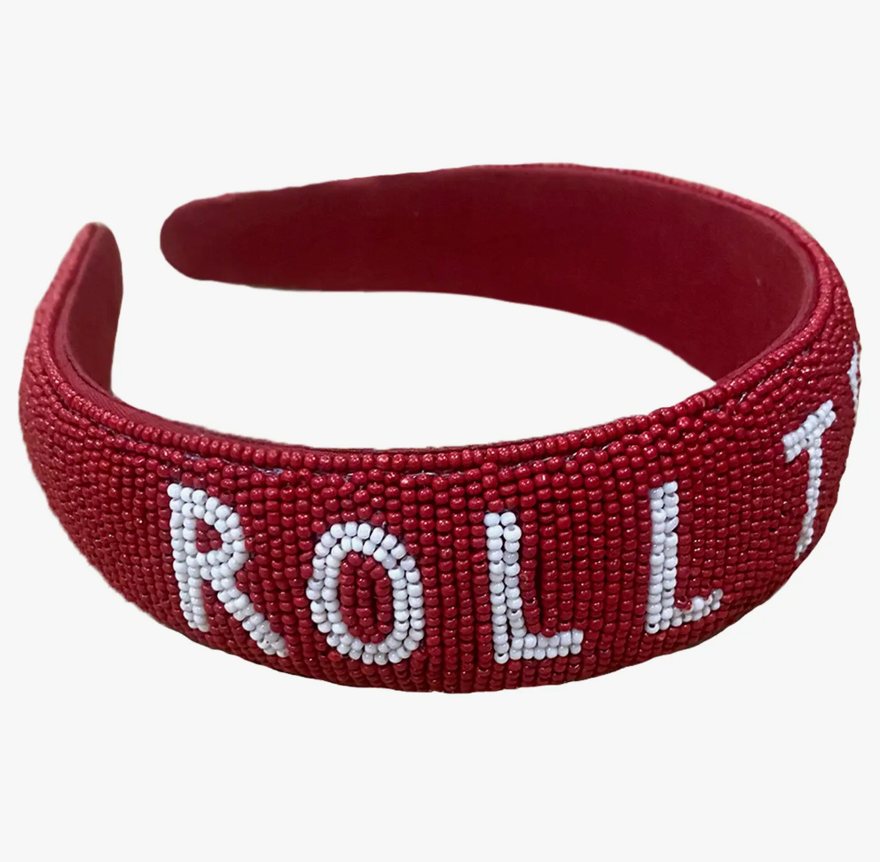 Alabama Hand Beaded Headband