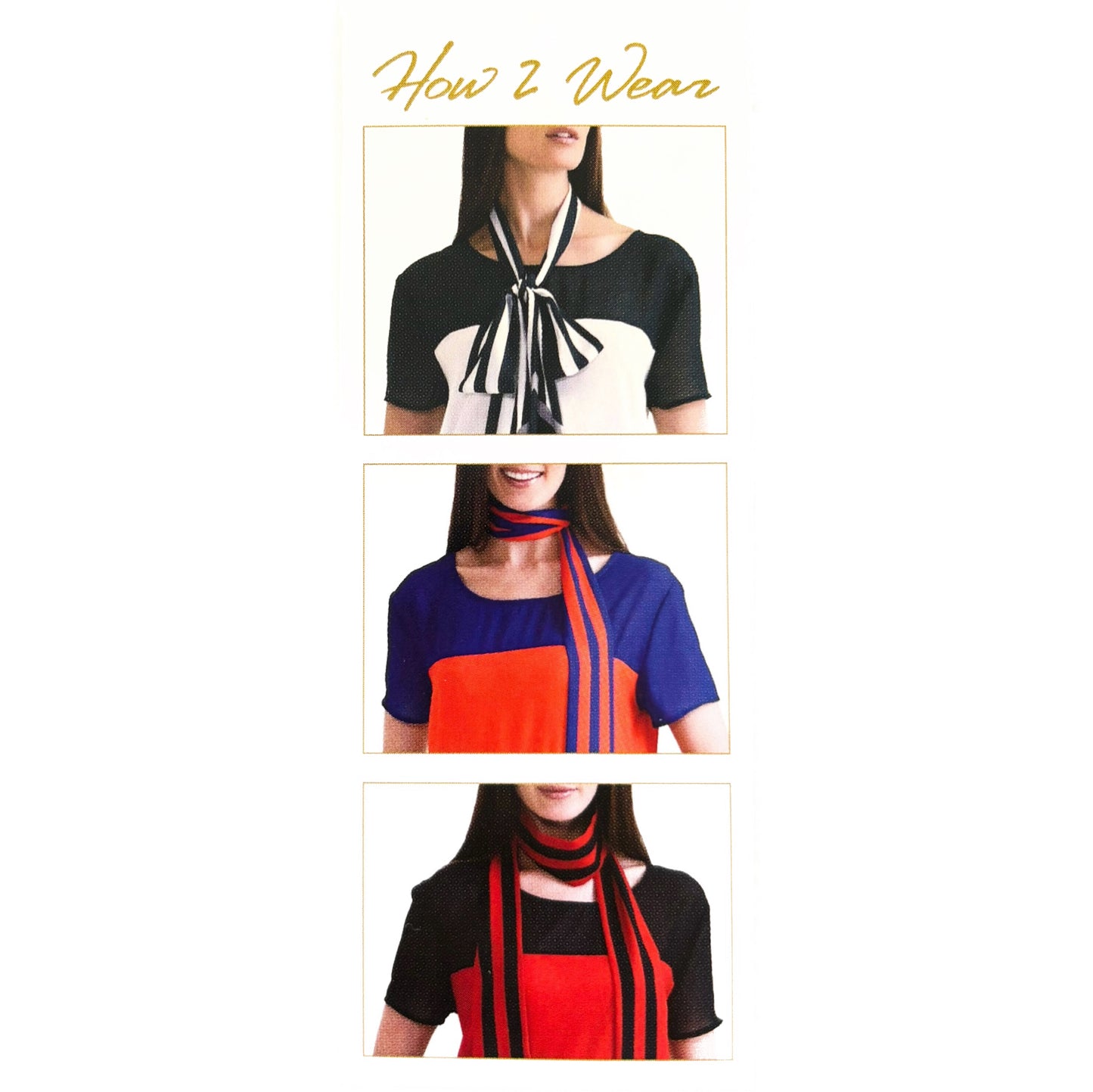 Iowa Hawkeyes Rena Stripe Scarf