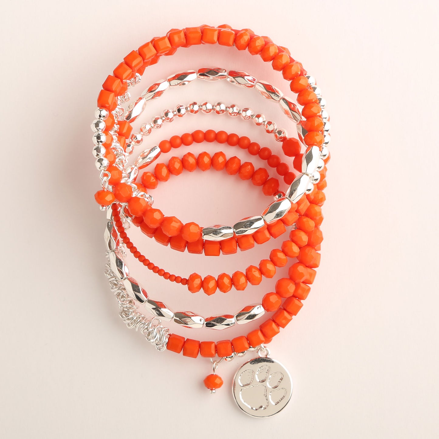 Clemson Tigers Mackenzie Wrap Bracelet