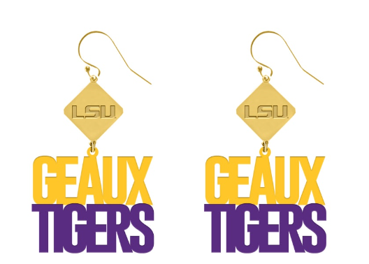 LSU Della Earrings