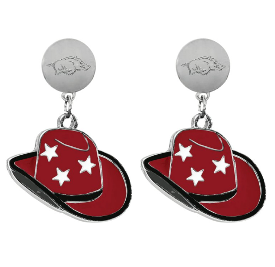 Arkansas Stetson Earrings