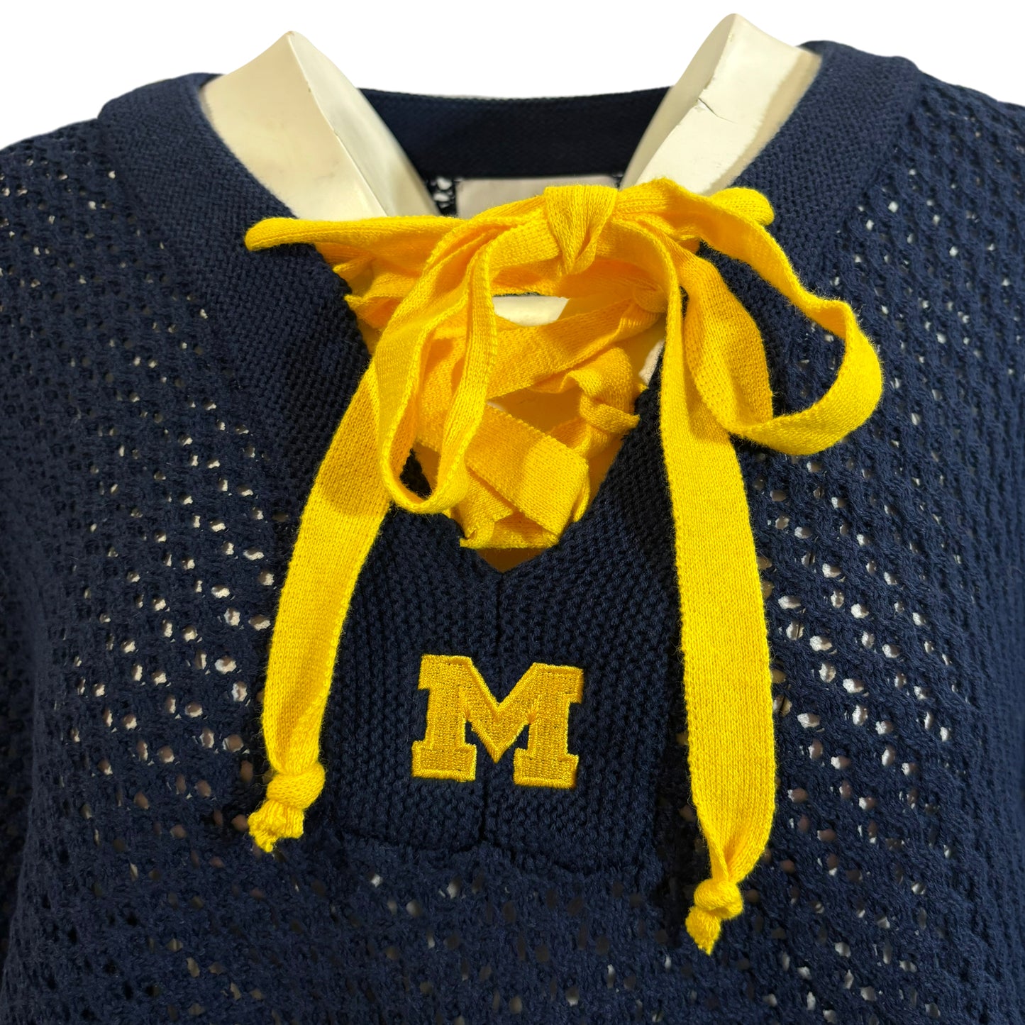 Michigan Wolverines Kendall Knit Poncho