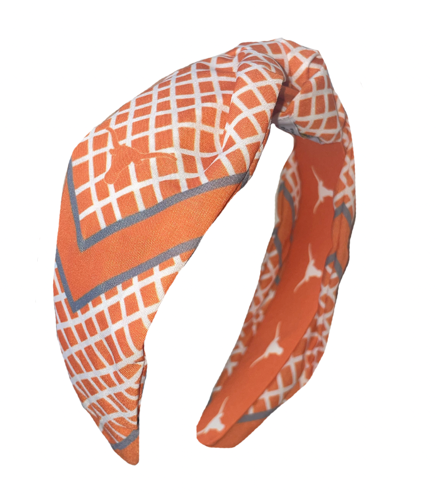 Lindsey Meyers Texas Longhorns headband