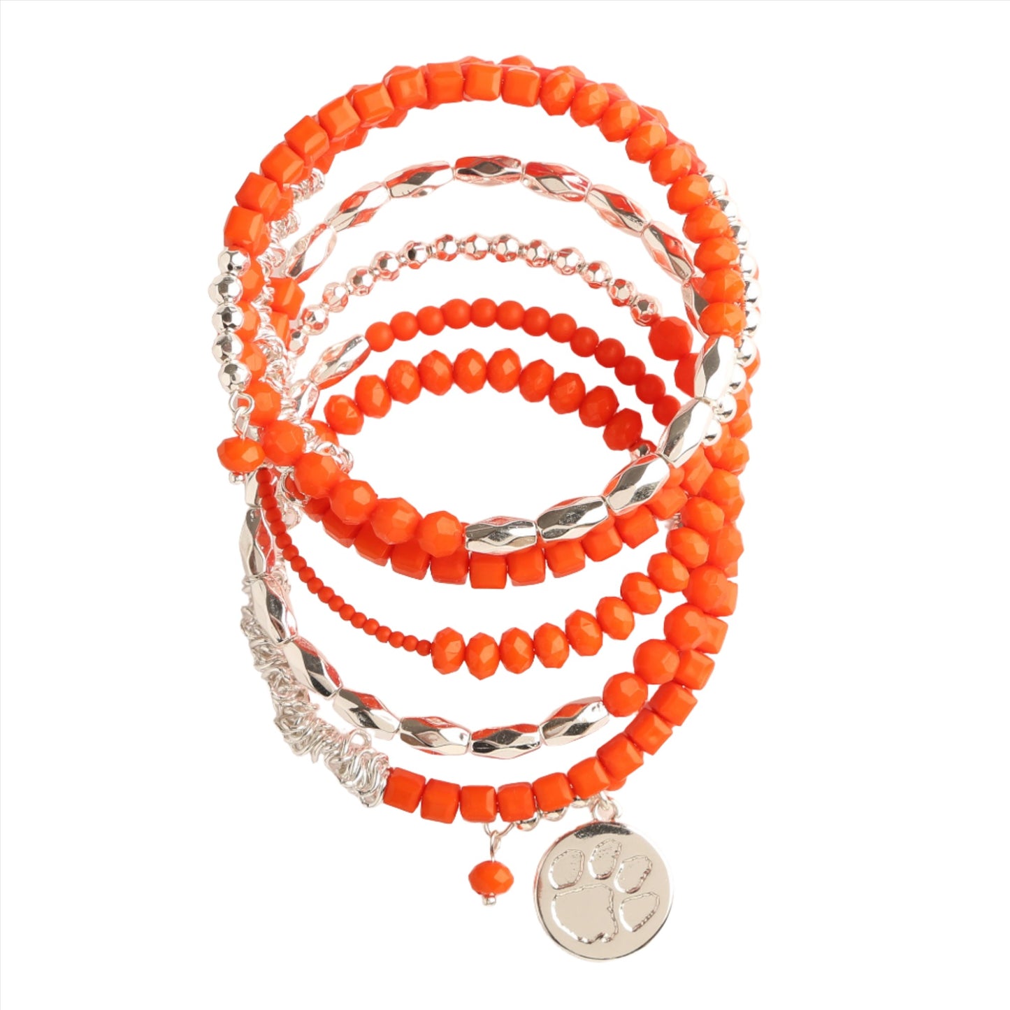 Clemson Tigers Wrap Bracelet