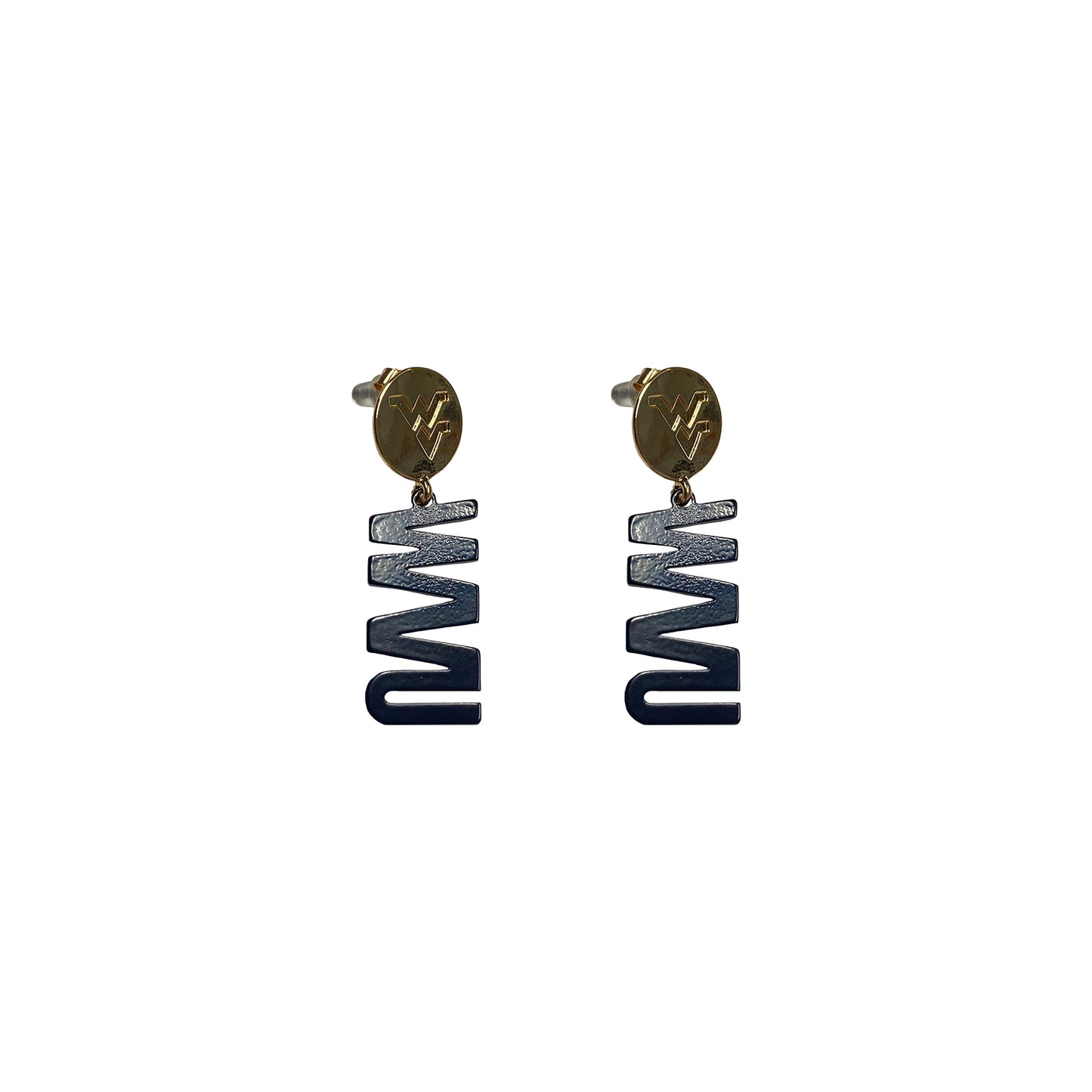 West Virginia Mountaineers Wilson Earrings