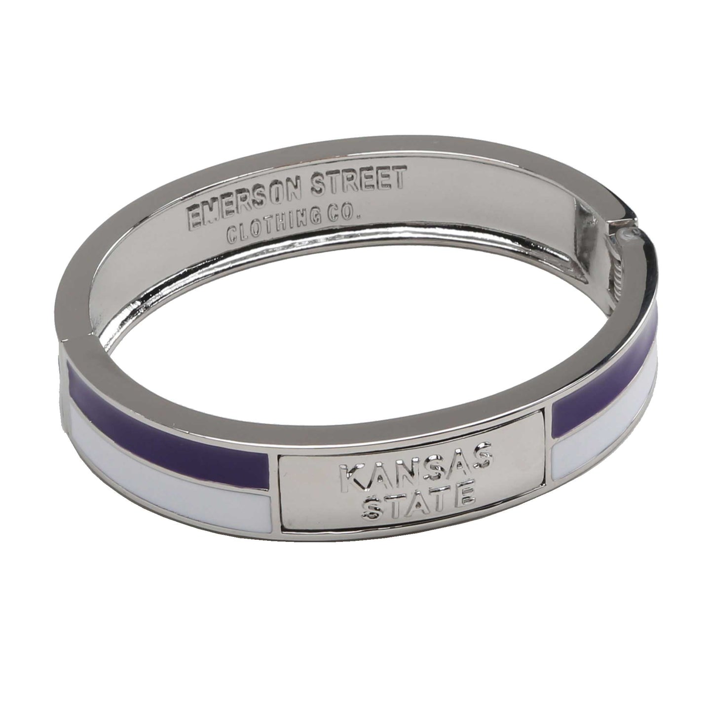 Kansas State Wildcats 2 Tone Bangle