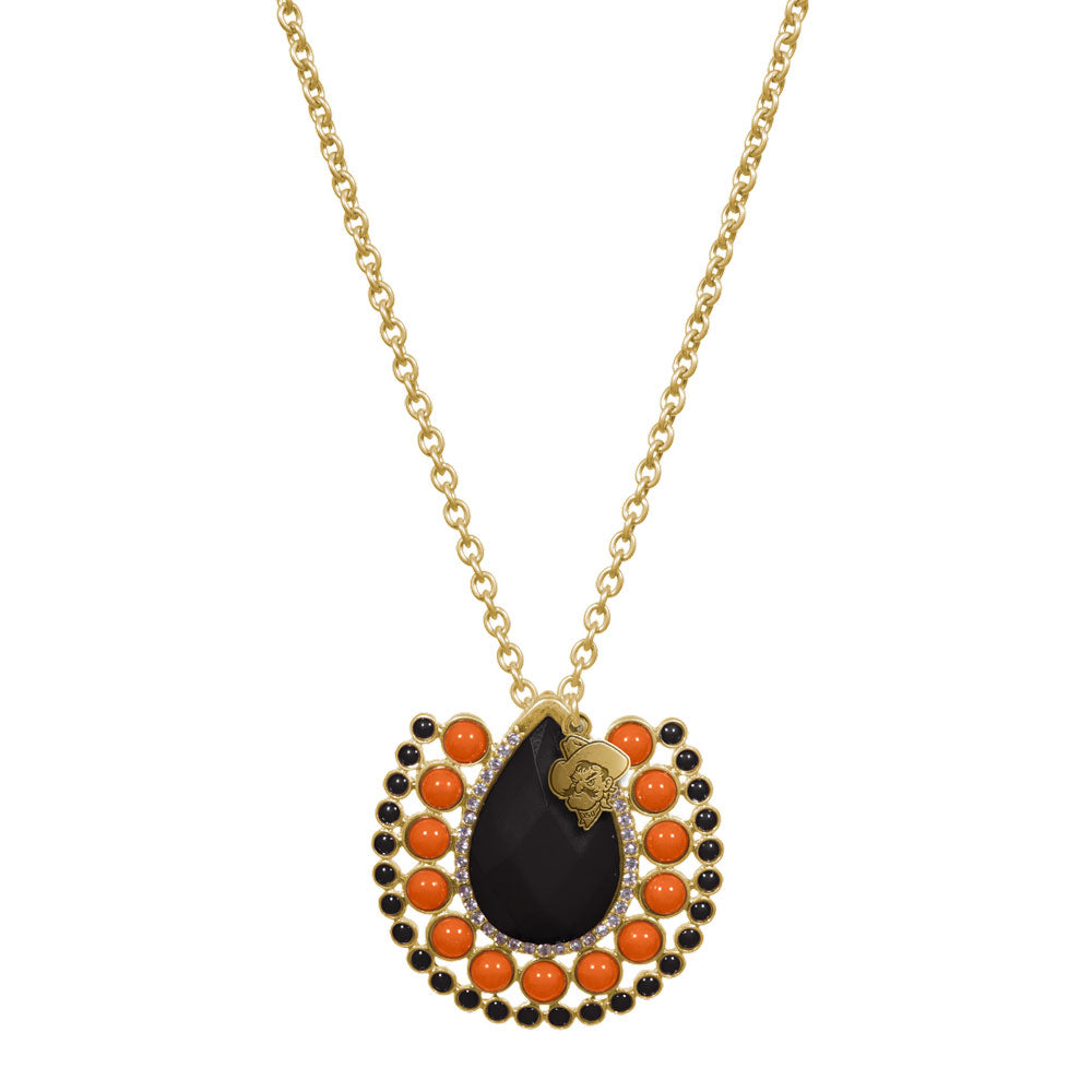 Oklahoma State Cowboys Medallion Necklace