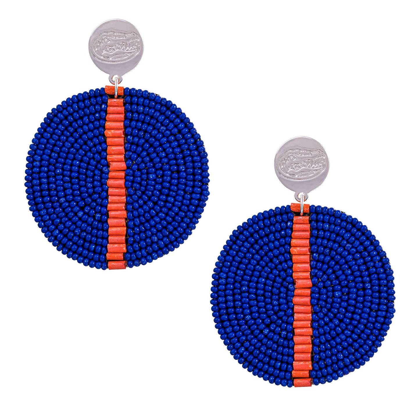 Florida Gators Greta Hand Beaded Earrings