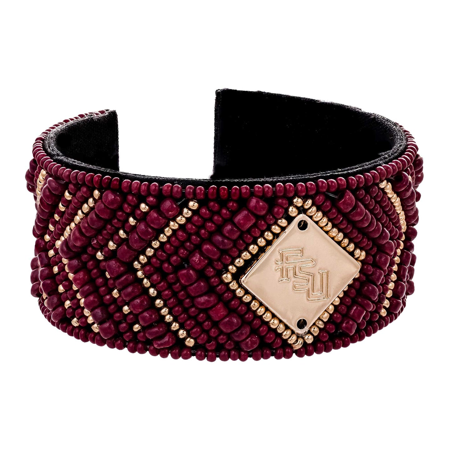 Florida State Seminoles Hand Beaded Cuff