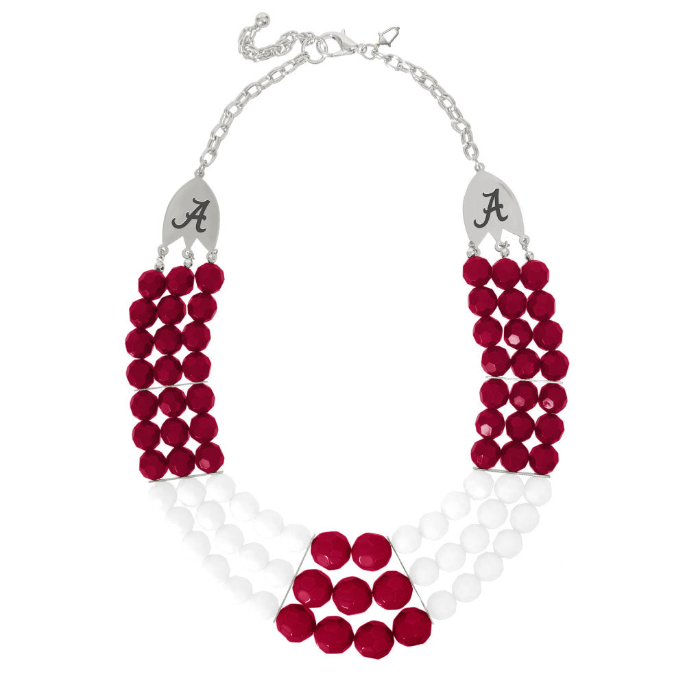 Alabama Crimson Tide Stadium Necklace