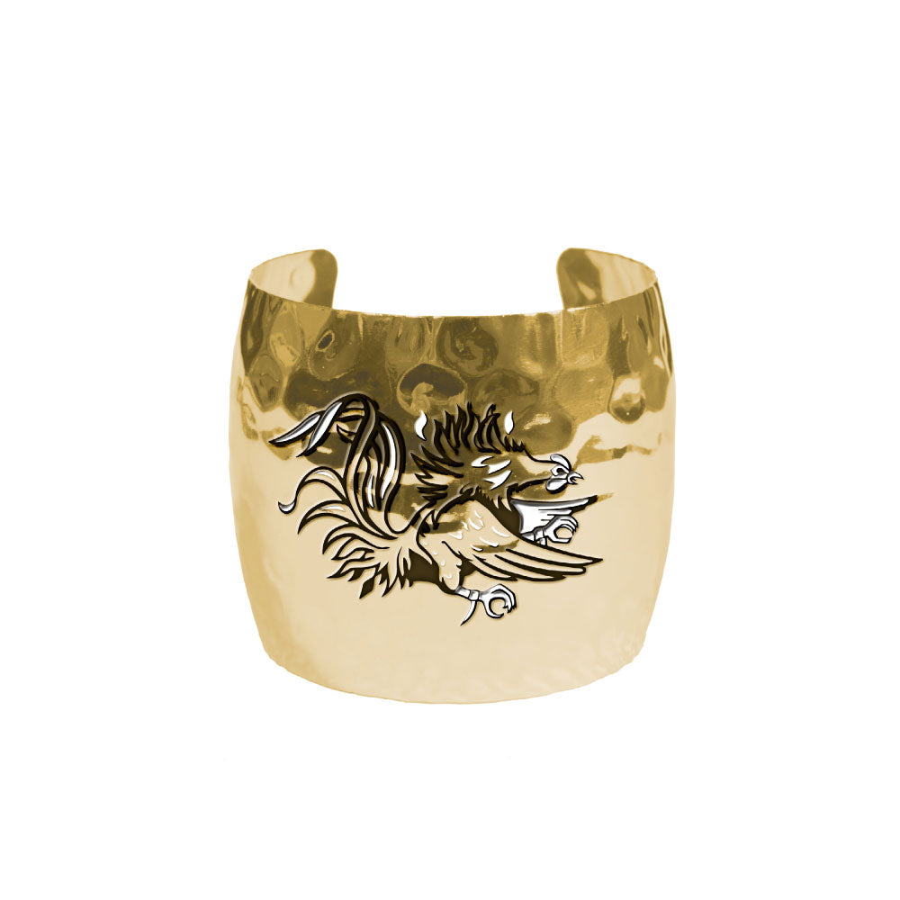 South Carolina Gamecocks Cuff Gold Plated Cuff