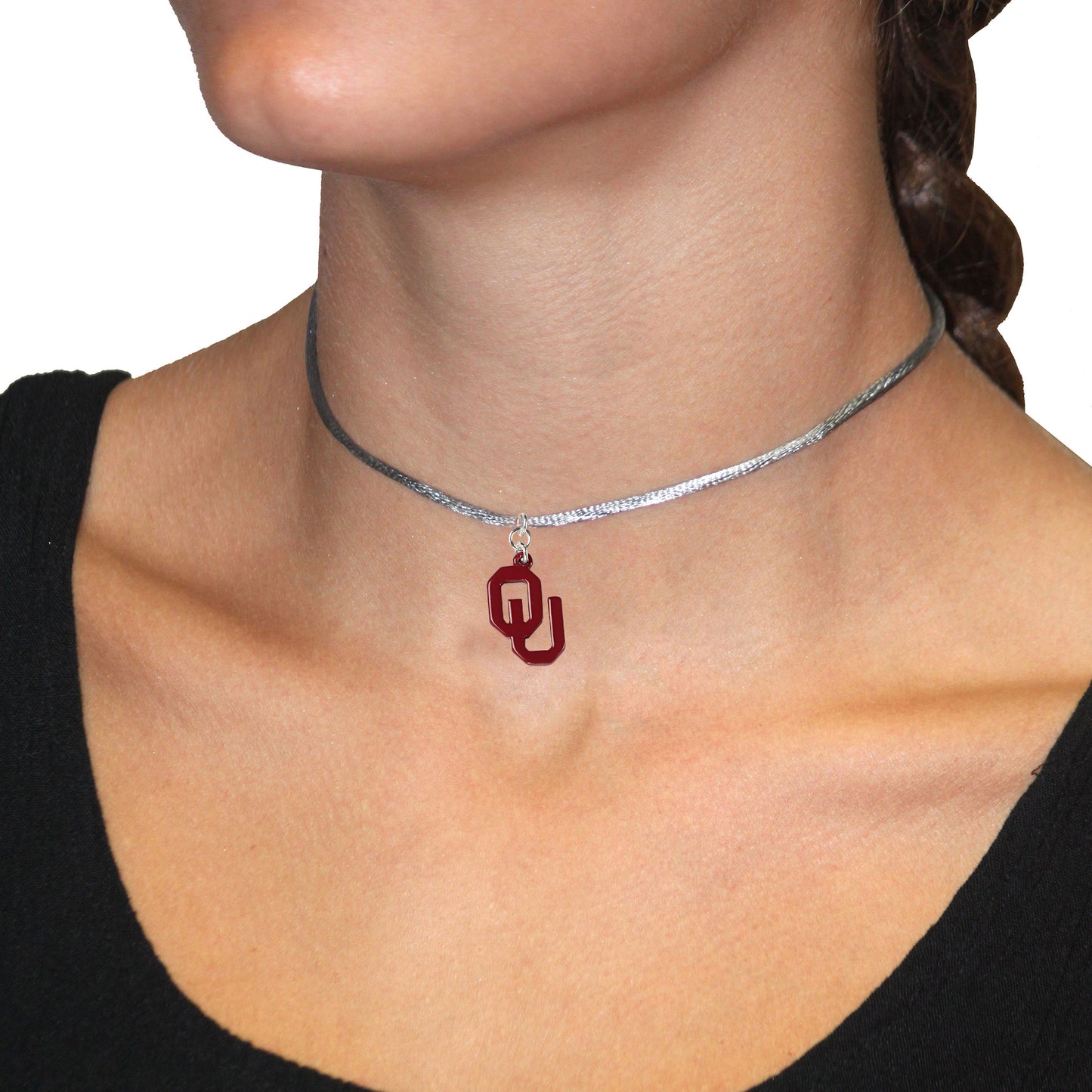 Oklahoma Sooners Satin Choker