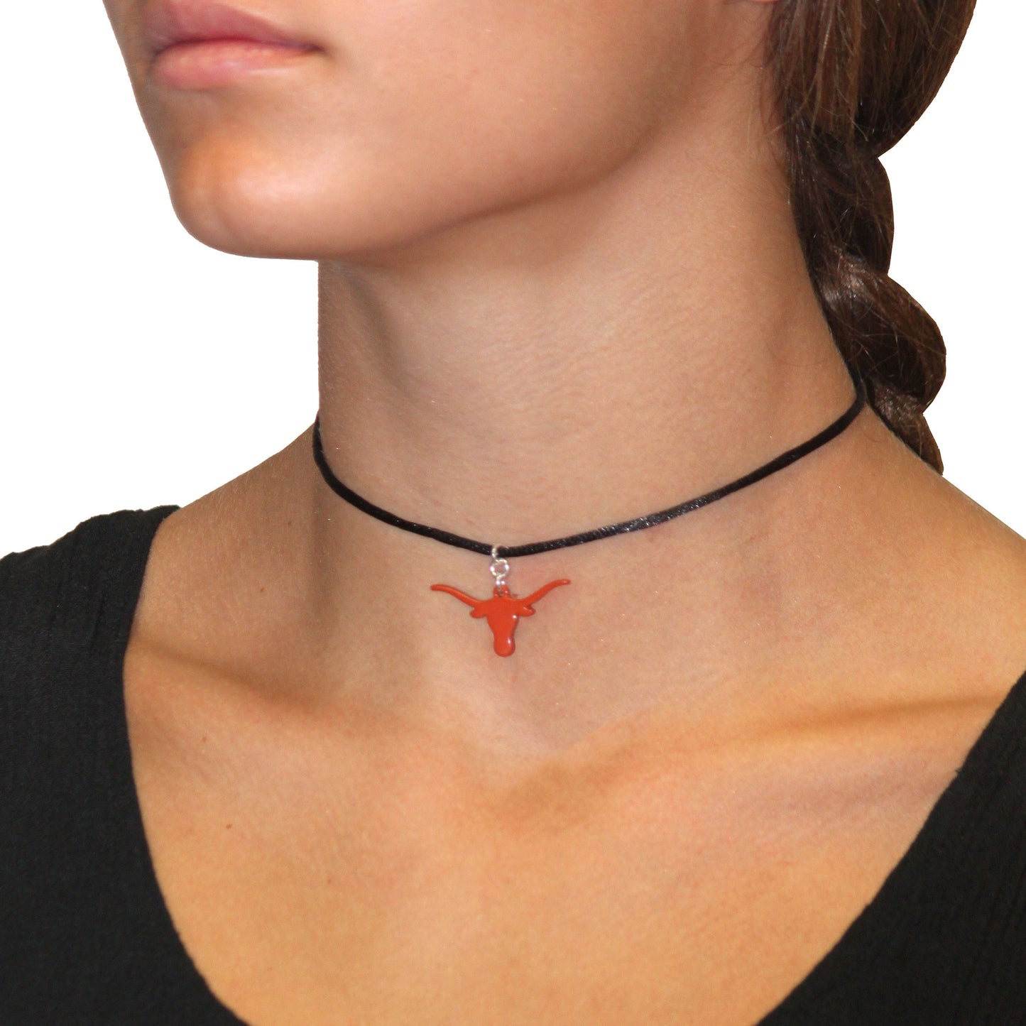 Texas Longhorns Satin Choker