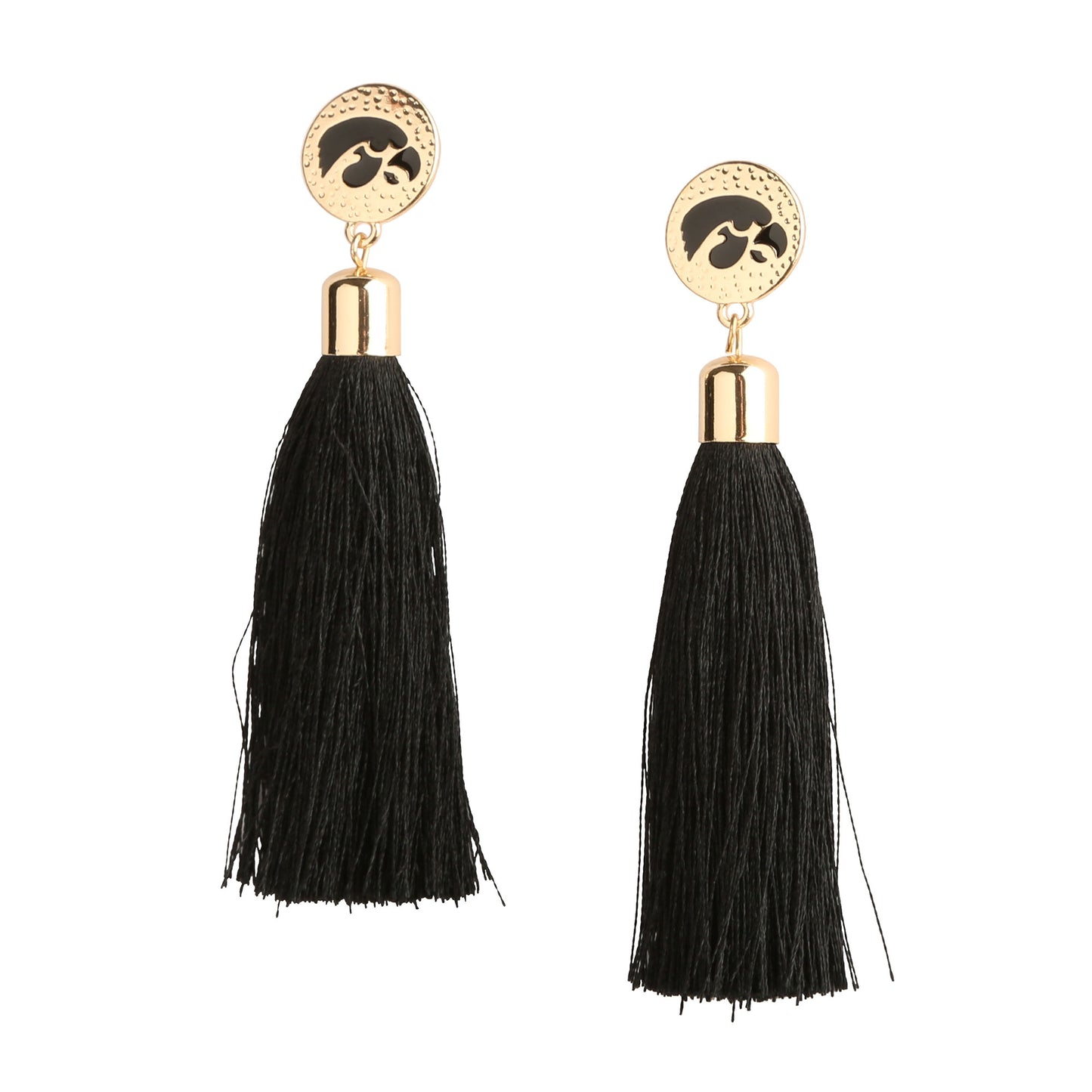 Iowa Hawkeyes Tia Tassel Earrings