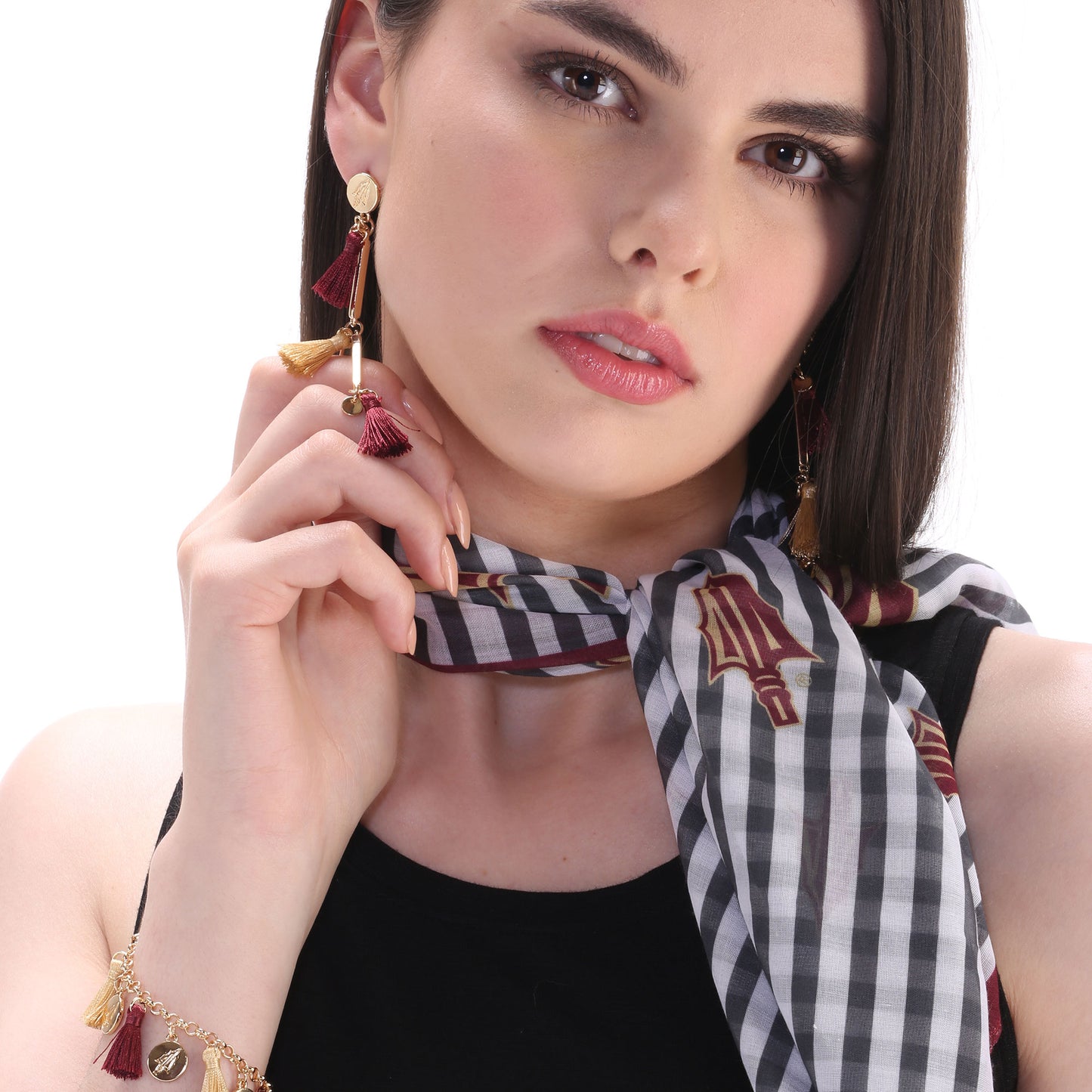Florida State Seminoles Melody Tassel Earrings