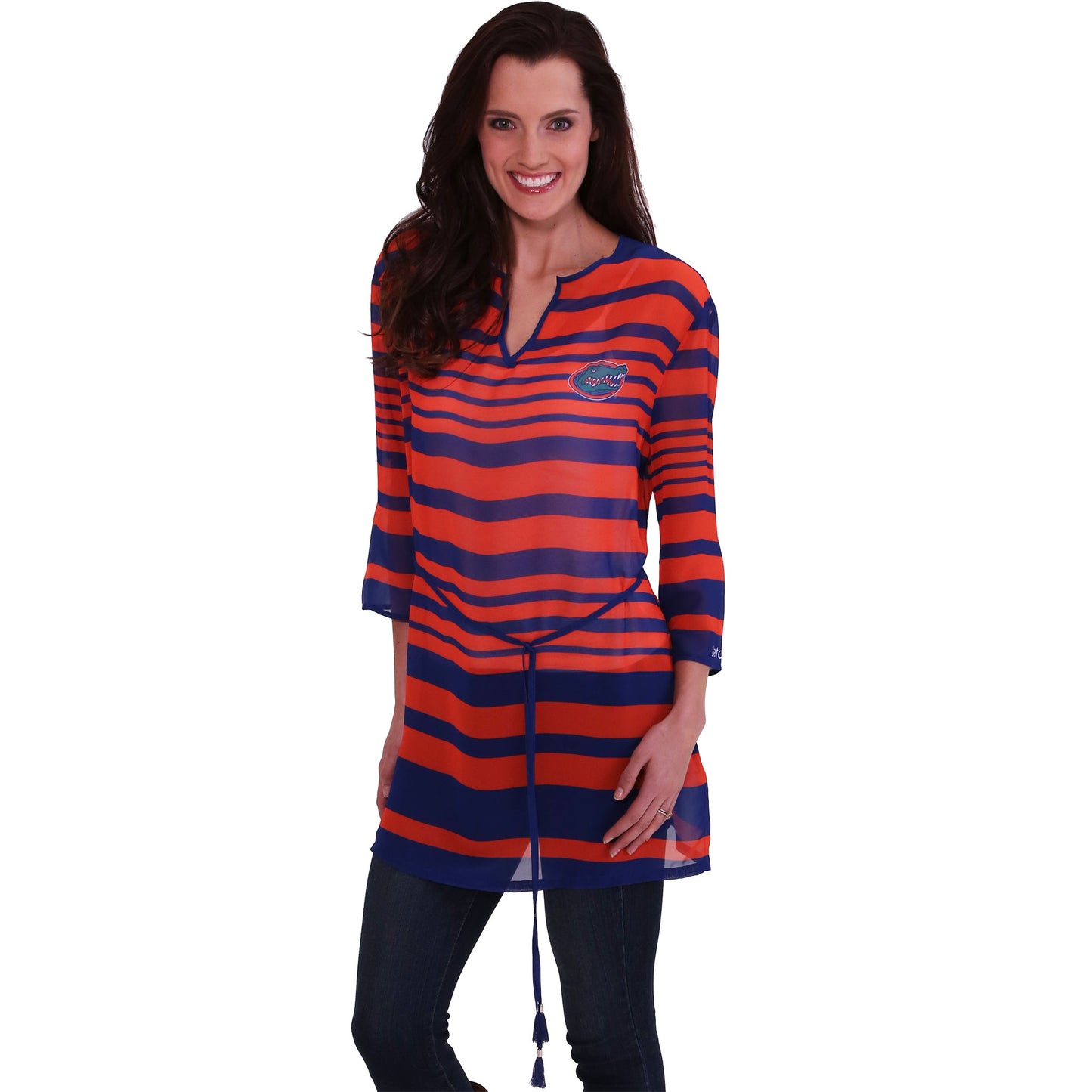 Florida Gators Sheer Stripe Tunic