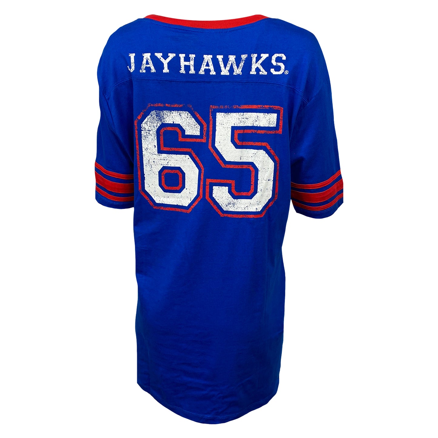 Kansas Jayhawks Football Jersey Nightshirt