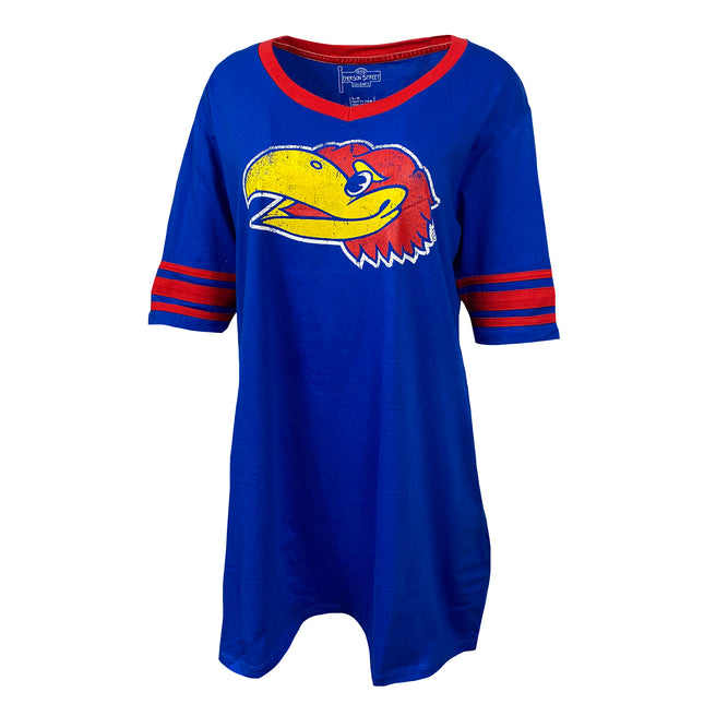 Kansas Jayhawks Football Jersey Nightshirt