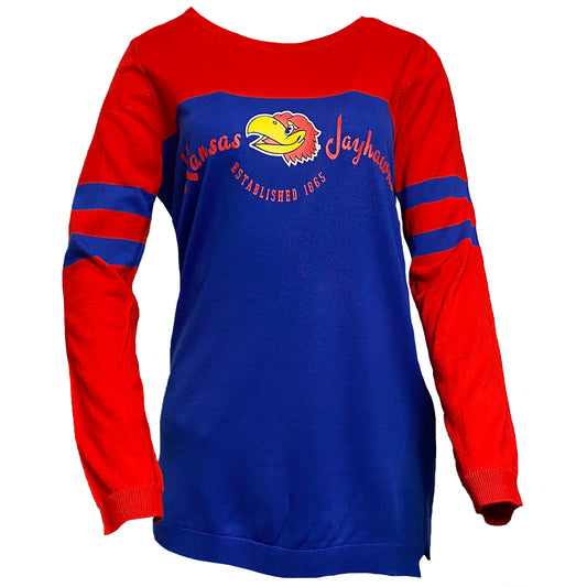 Kansas Jawhawks Sweater Tunic