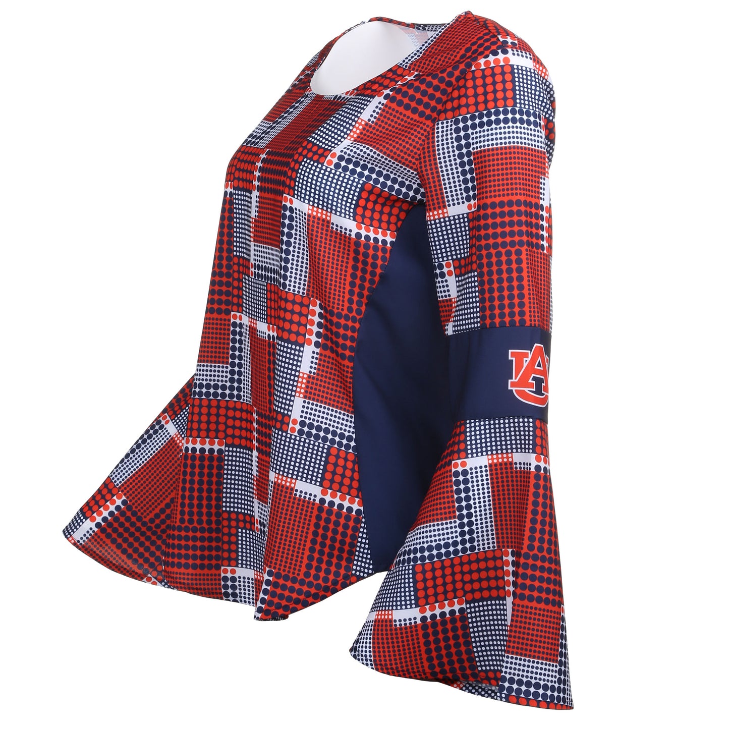 Auburn Tigers Erin Bell Sleeve Top