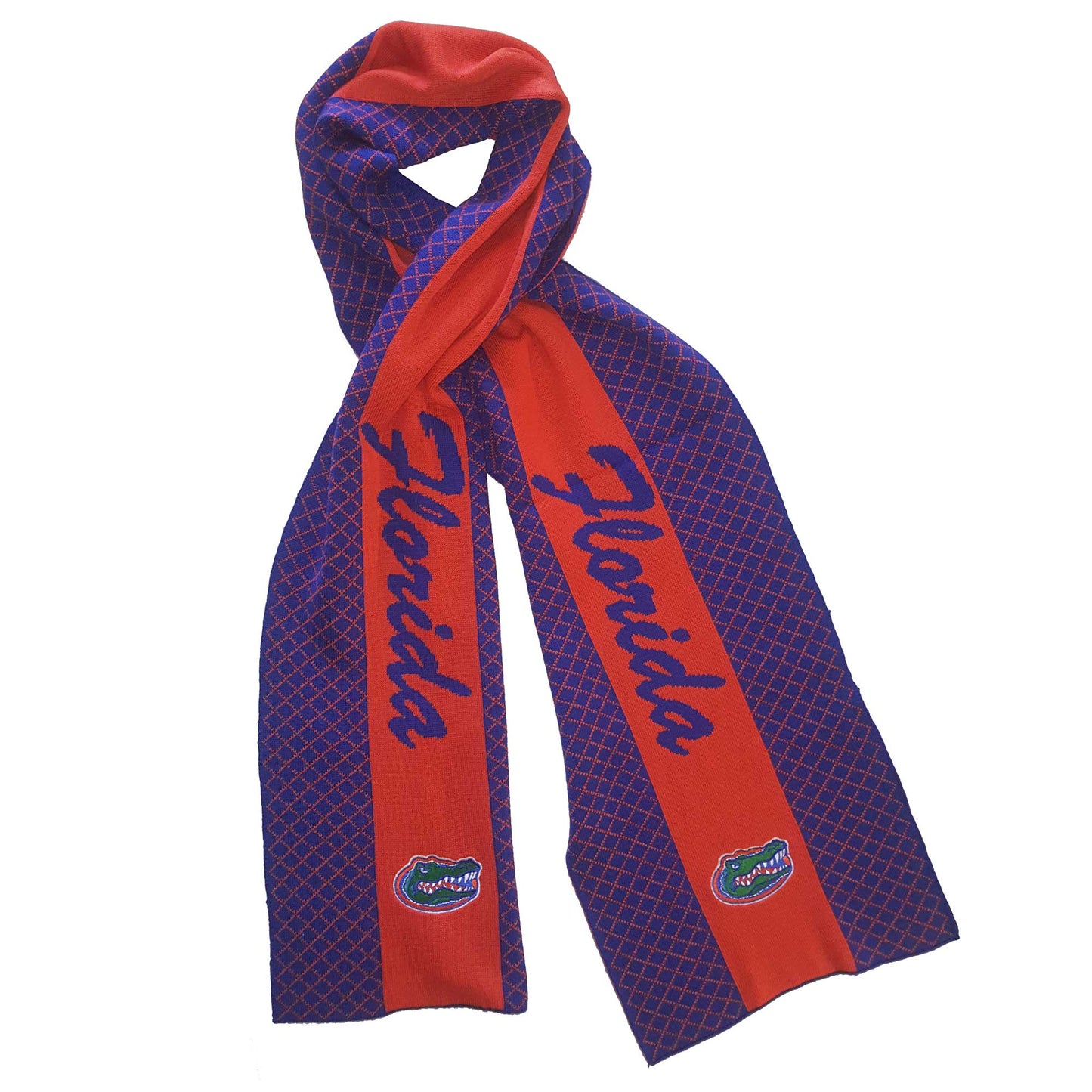Florida Gators 2 Tone Knit Scarf
