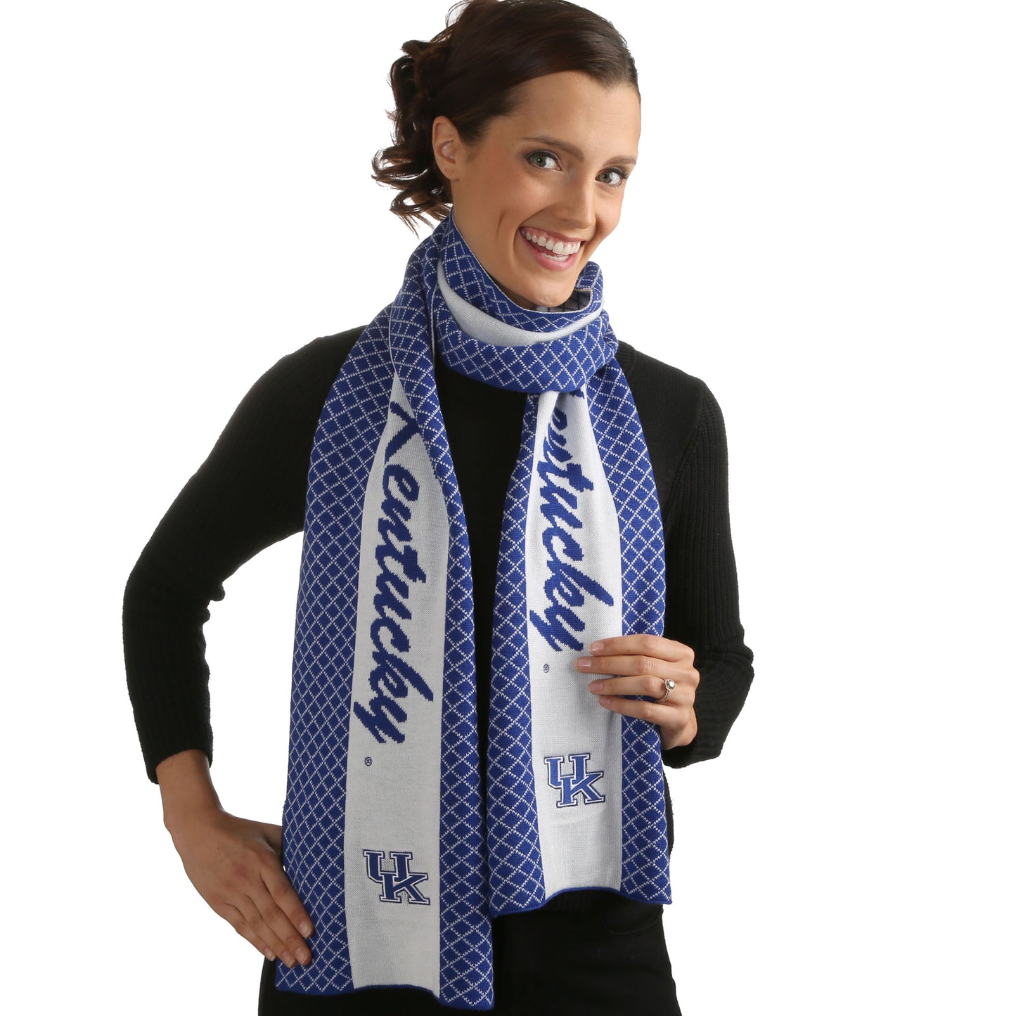 Kentucky Wildcats 2 Tone Knit Scarf