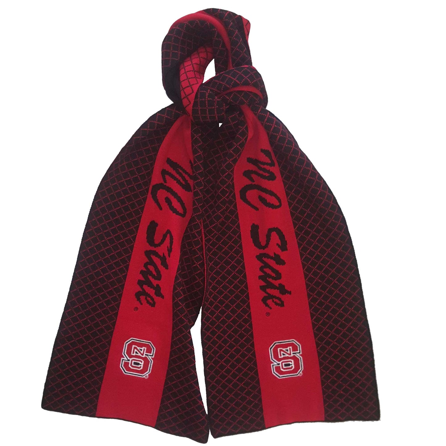 North Carolina State Wolf Pack 2 Tone Knit Scarf