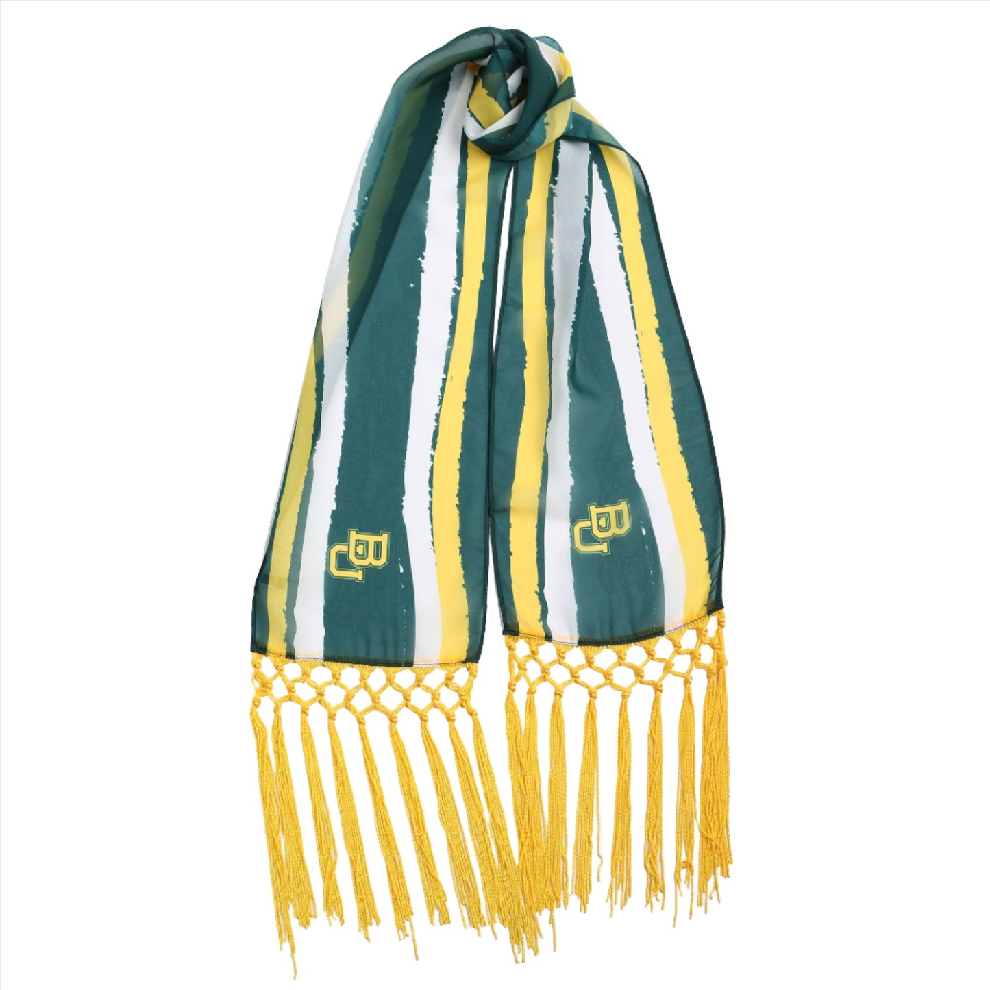 Baylor Bears Dina Bears Fringe Scarf