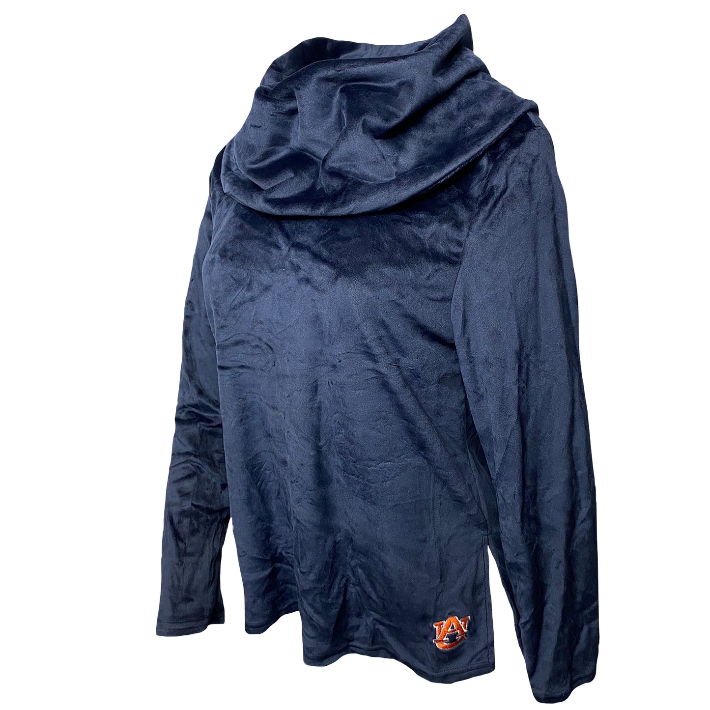 Auburn Tigers Emma Velour Cowl Neck Top