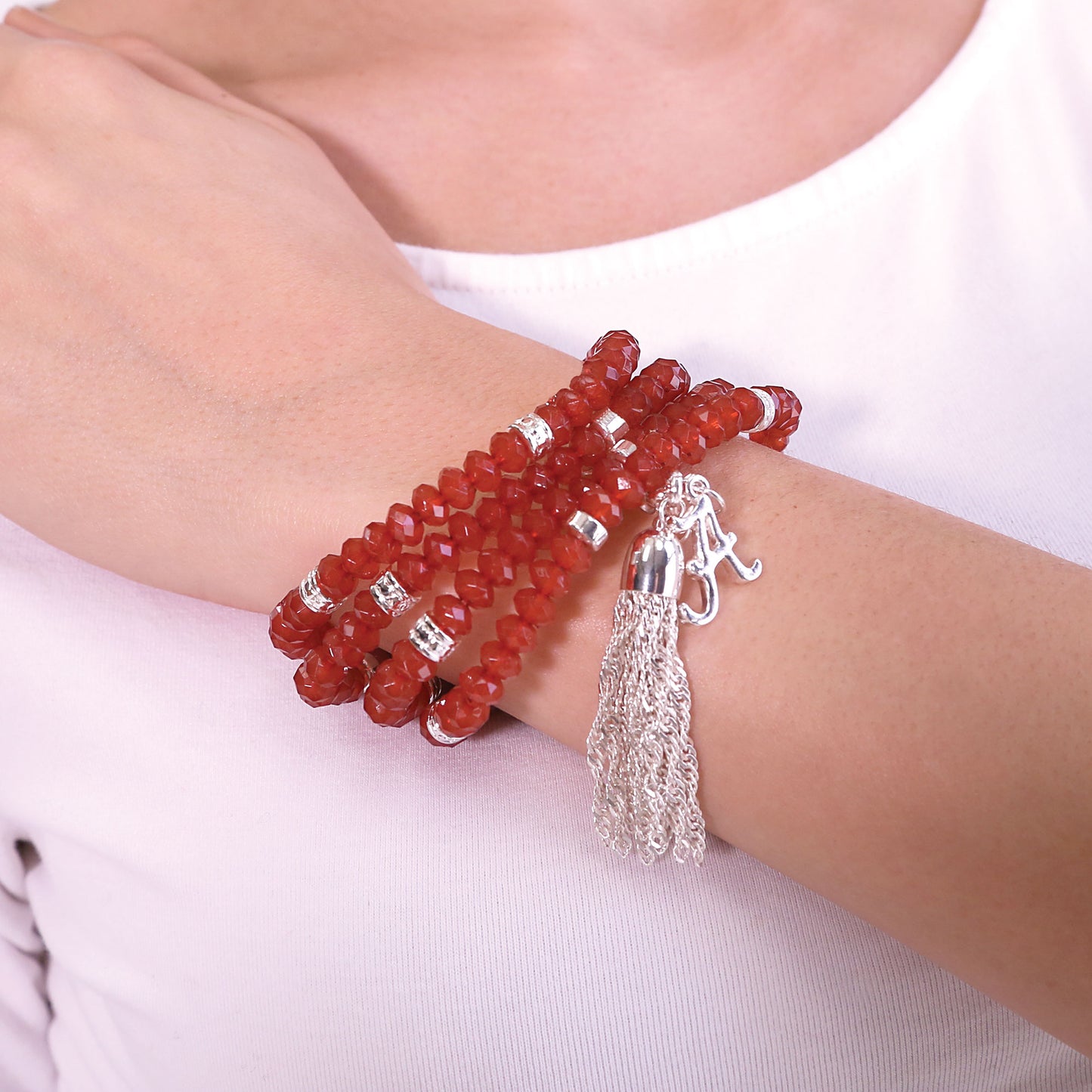 Alabama Crimson Tide Shelby Stretch Bracelet