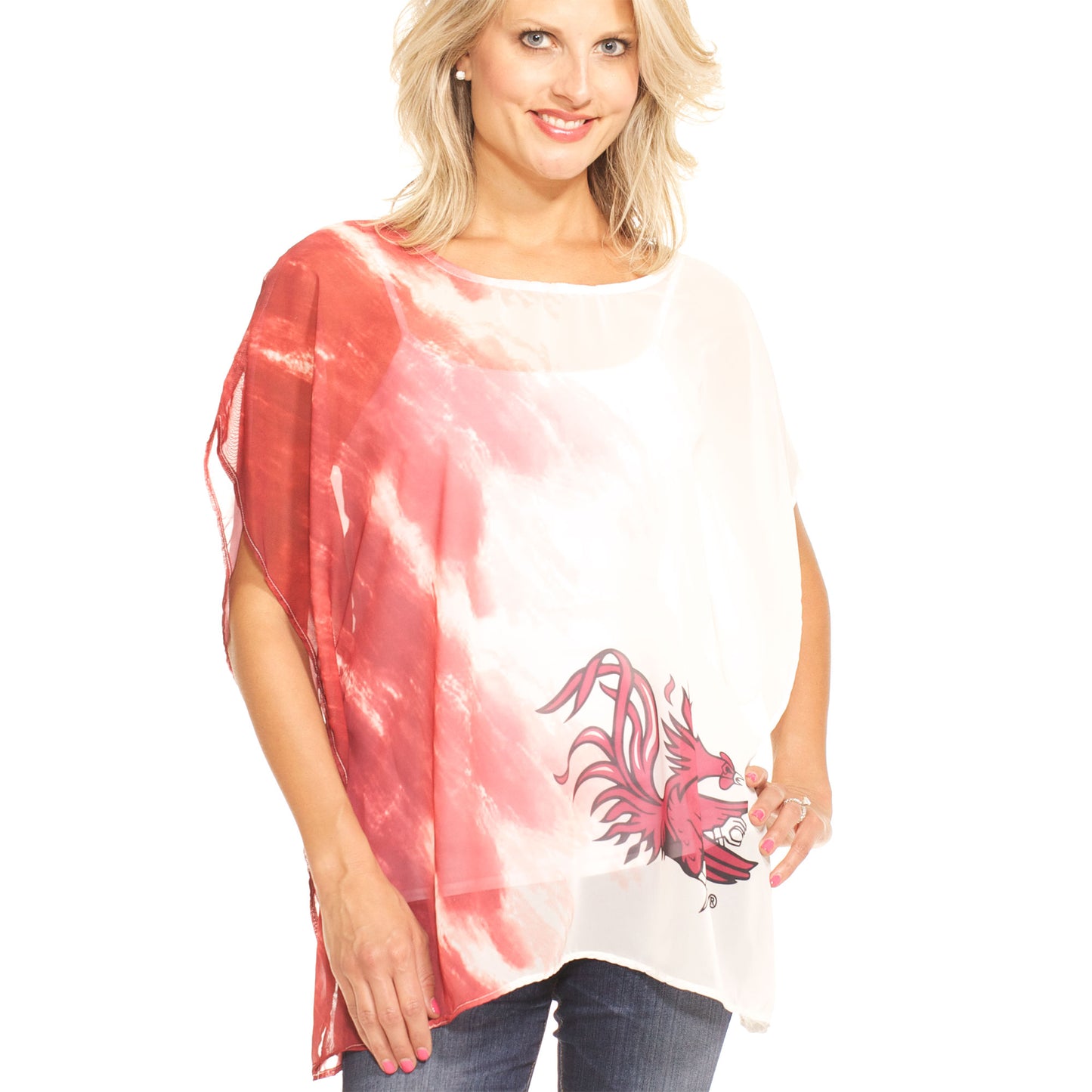 South Carolina Gamecocks Sheer Tunic