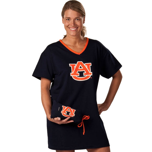 Auburn Tigers Collegiate Nightshirt In Bag