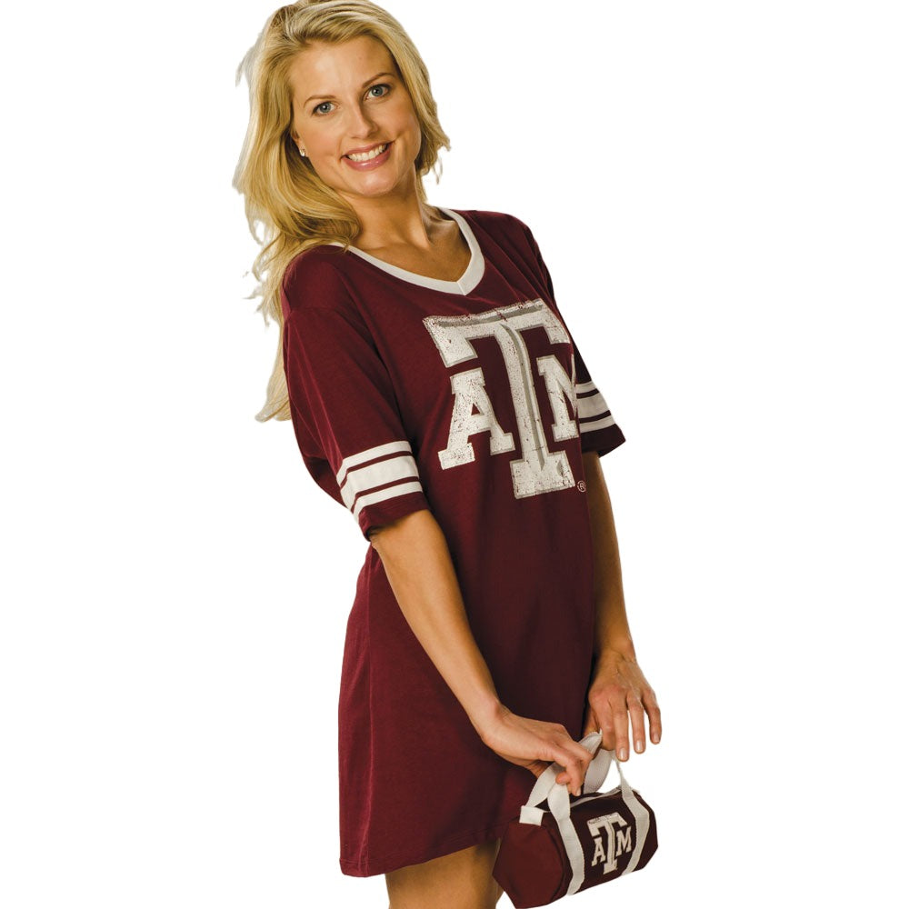Texas A&M Aggies Jersey Nightshirt in a Duffel – EmersonStreetClothing