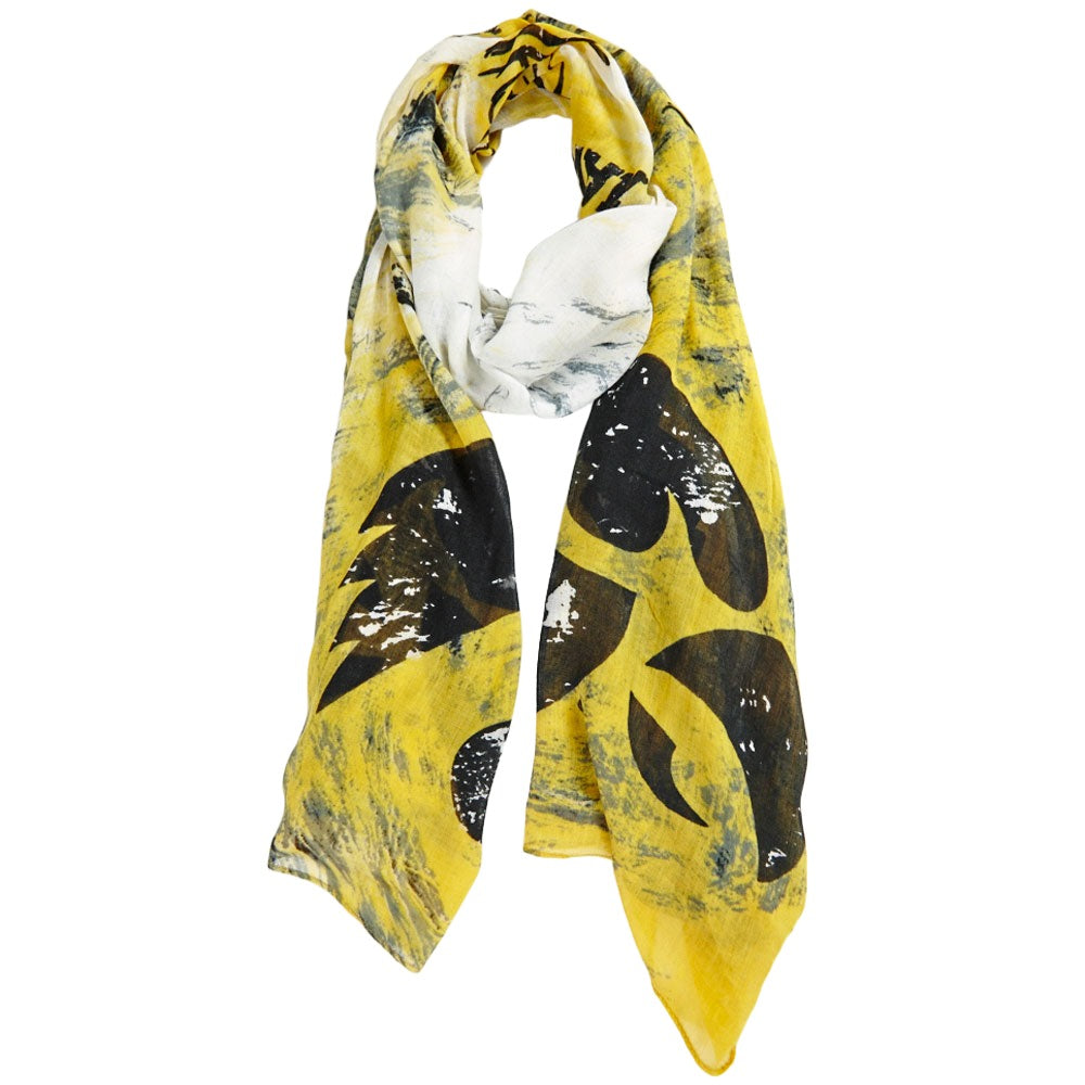 Iowa Hawkeyes Watercolor Scarf