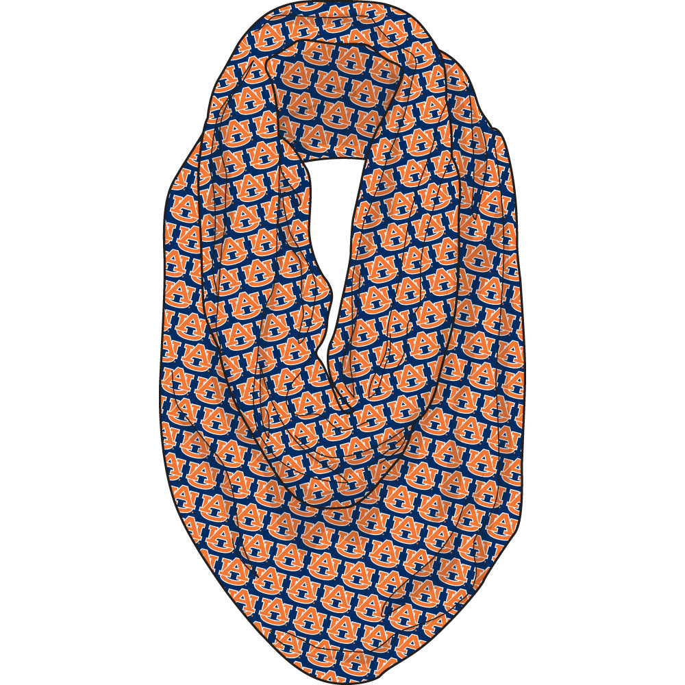 Auburn Tigers Logo Infinity Scarf