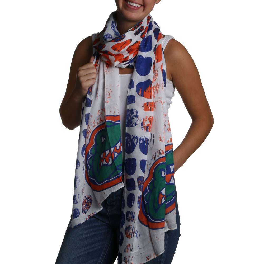 Florida Gators Animal Print Scarf
