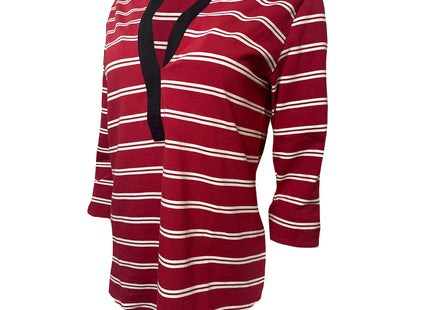 Crimson White & Black Seychelles Tunic