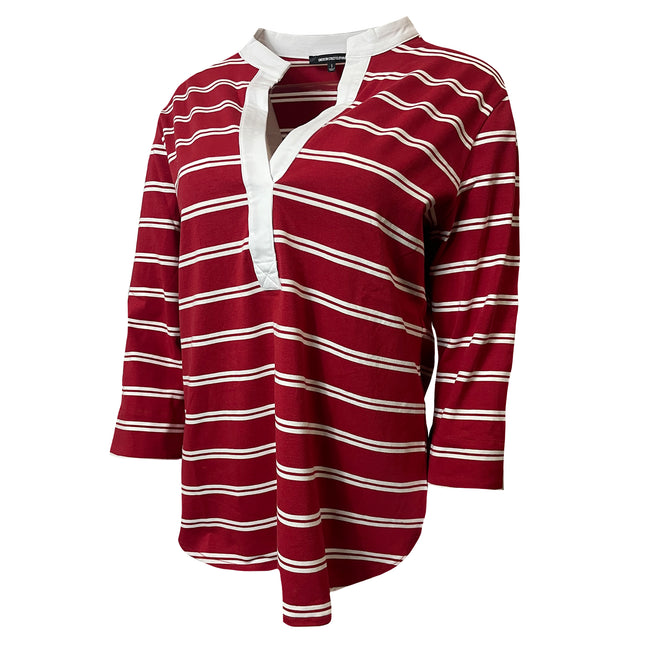 Crimson & White Seychelles Tunic
