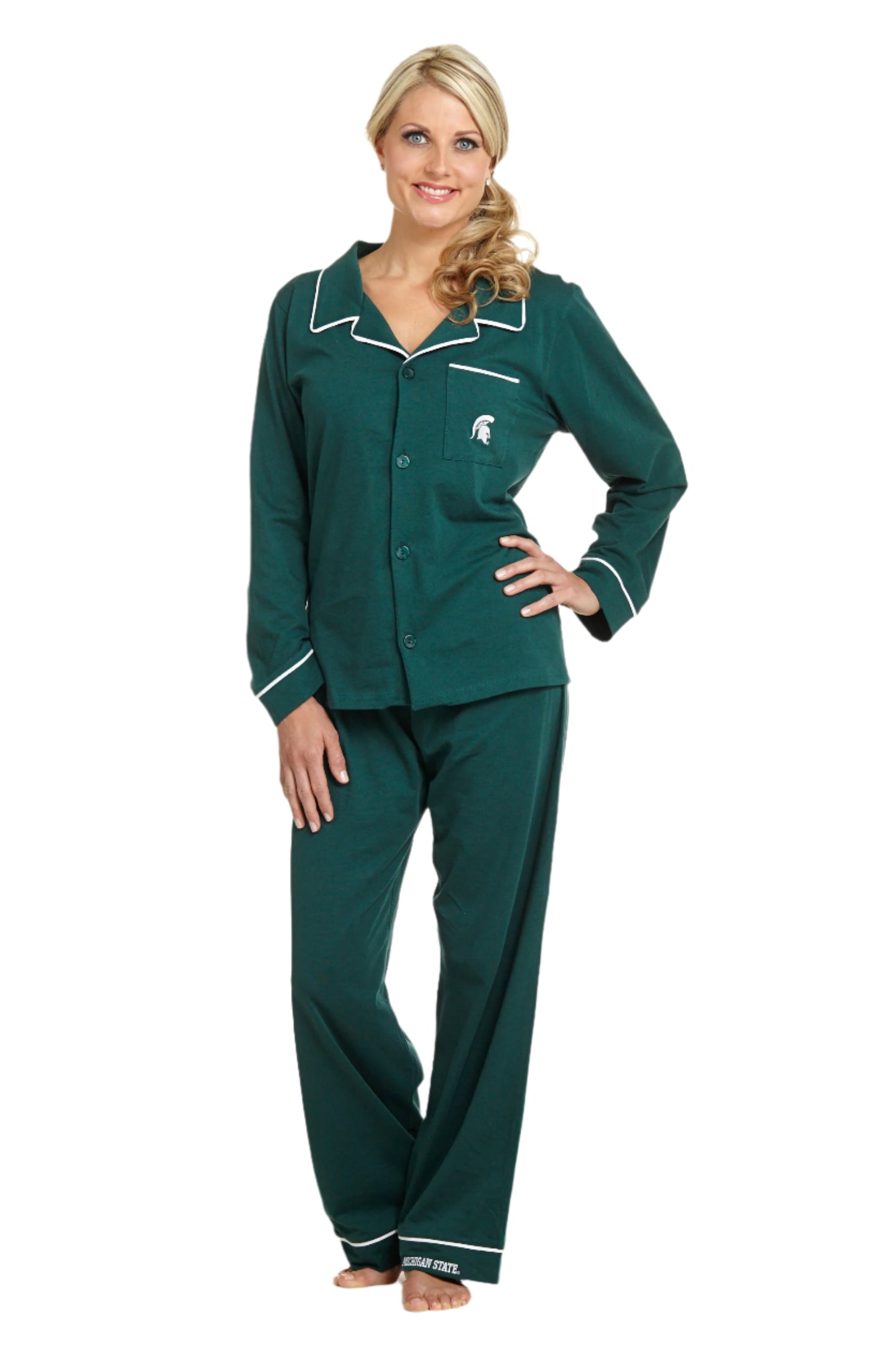 Michigan State Spartans Pajama Set