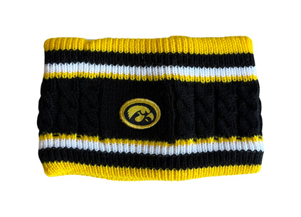 Iowa Hawkeyes Wide Knit Headband