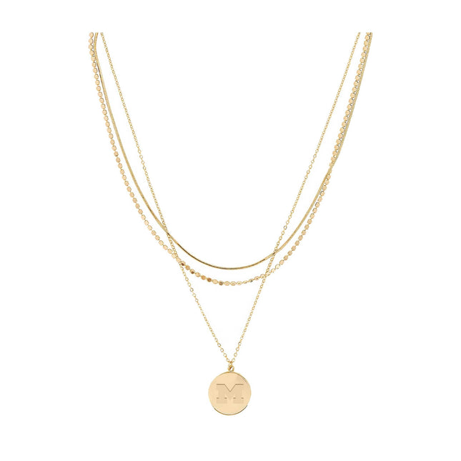 Michigan Wolverines Grizzy Necklace