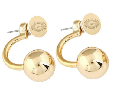 Georgia Bulldogs Sasha Earrings