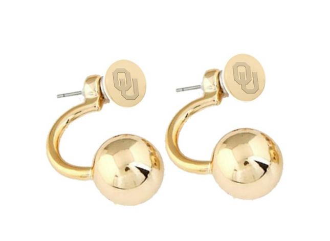 Oklahoma Sooners Sasha Earrings