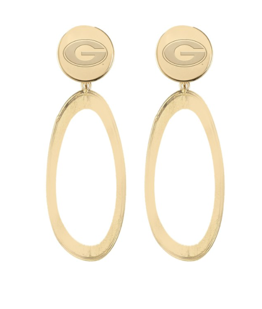 Georgia Bulldogs Millie Earrings