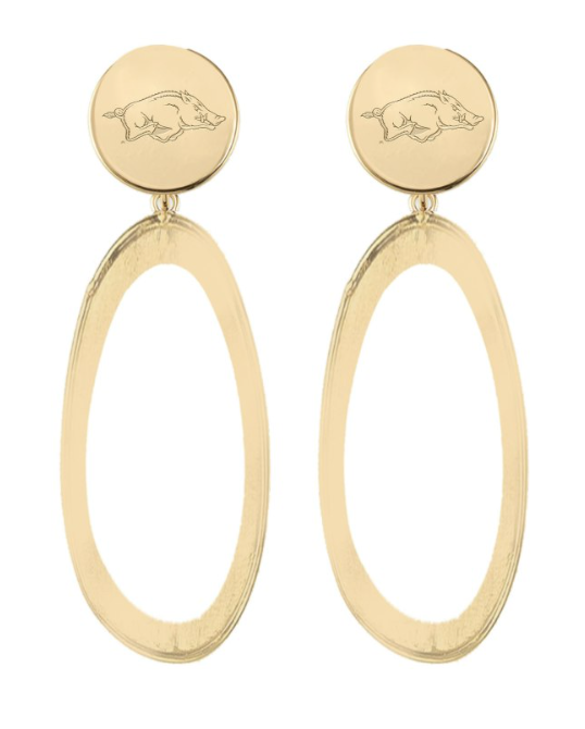 Arkansas Razorbacks Millie Earrings