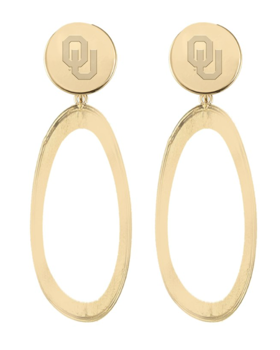 Oklahoma Sooners Millie Earrings